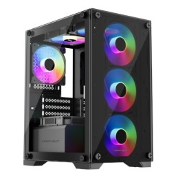 CAJA MICROATX XC-201 GLASS...