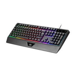 TECLADO FRGB MK124ES NEGRO...