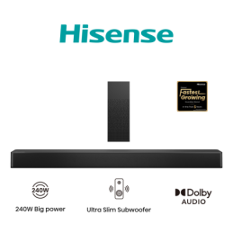 BARRA DE SONIDO 2.1 240W...