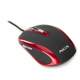 RATON OPTICO ROJO TICK NGS